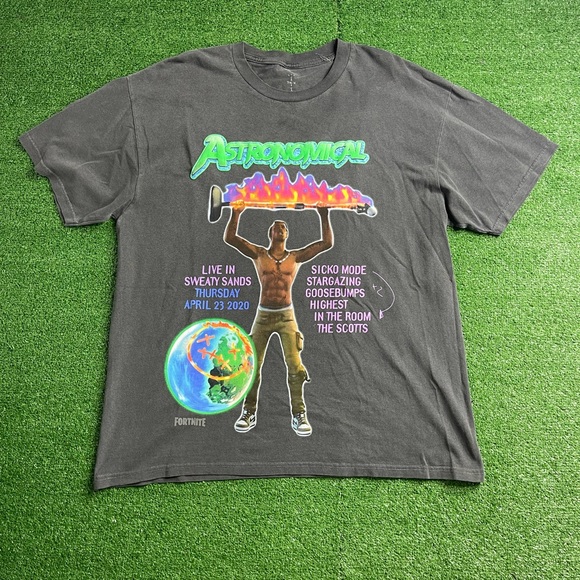 Cactus Jack by Travis Scott Other - Travis Scott Fortnite t shirt